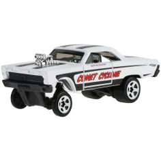 Hot Wheels: '65 Mercury Comet Cyclone бял автомобил 1/64 - Mattel