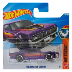 Hot Wheels: '68 Mercury Cougar лилаво количенце 1/64 - Mattel
