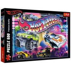 Hot Wheels 80-те години 500 части пъзел - Trefl
