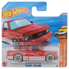 Hot Wheels: '91 GMC Syclone червен количка 1/64 - Mattel