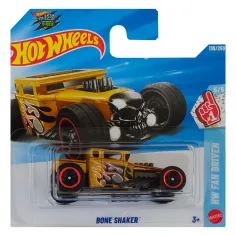 Hot Wheels: Bone Shaker жълта количка 1/64 - Mattel