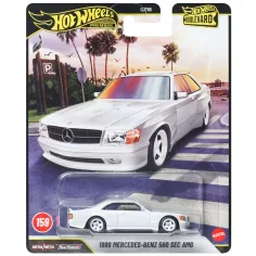 Hot Wheels Boulevard: 1989 Mercedes-Benz 560 SEC AMG количка 1/64 -Mattel изображение 1