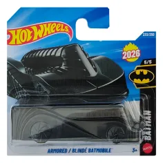 Hot Wheels: Брониран Батмобил черен количка 1/64 - Mattel