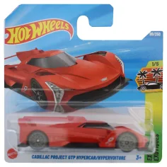 Hot Wheels: Cadillac Project GTP Hypercar червен малък автомобил 1/64 - Mattel