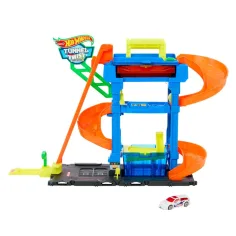 Hot Wheels City: Автомивка с цветоизменяща се количка - Mattel изображение 4