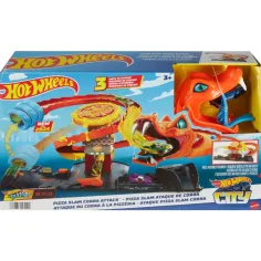 Hot Wheels City: Нападение на пицарията с кобра - Mattel