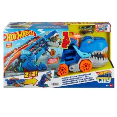 Hot Wheels City: Преобразуем Ultimate Автопреносител T-Rex - Mattel
