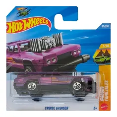 Hot Wheels: Cruise Bruiser лилаво автомобилче 1/64 - Mattel