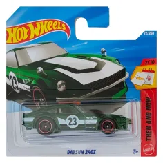 Hot Wheels: Datsun 240Z зелена количка 1/64 - Mattel