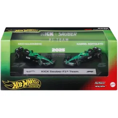 Hot Wheels F1 Малка кола 2-ри пакет - Sauber: Хюлкенберг + Бортолето - Mattel