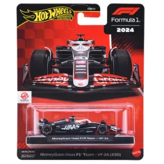 Hot Wheels Формула 1: MoneyGram Haas VF-24 (#20) малка кола 1/64 - Mattel
