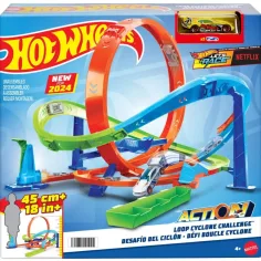 Hot Wheels: Хиперлуп писта комплект - Mattel