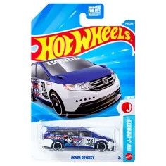 Hot Wheels: Honda Odyssey бял-лилав малък автомобил 1/64 - Mattel