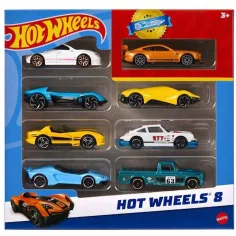 Hot Wheels количка 8бр. пакет - Mattel