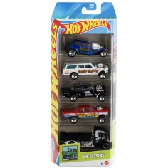 Hot Wheels: Комплект от 5 малки коли 1/64 - Mattel