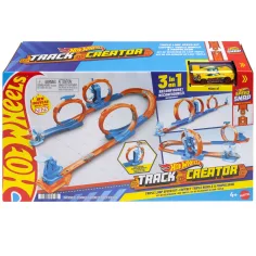 Hot Wheels: Комплект за създаване на тройна писта - Mattel