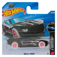 Hot Wheels: Куршумозащитна черна количка 1/64 - Mattel