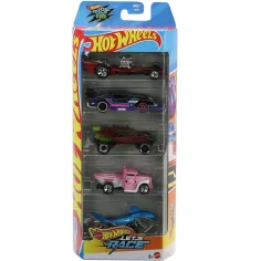 Hot Wheels: Let's Race комплект от 5 страхотни колички 1/64 - Mattel