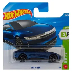 Hot Wheels: Lucid Air синя количка 1/64 - Mattel