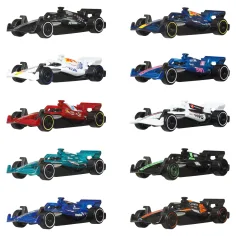 Hot Wheels Малки коли: F1 10 части комплект - Mattel изображение 2