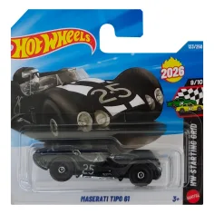 Hot Wheels: Maserati Tipo 61 черен автомобил 1/64 - Mattel