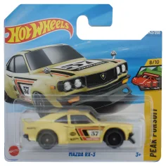 Hot Wheels: Mazda RX-3 жълта количка 1/64 - Mattel
