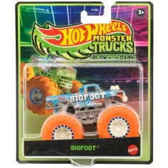 Hot Wheels Monster Trucks Bigfoot светеща количка 1/64 - Mattel