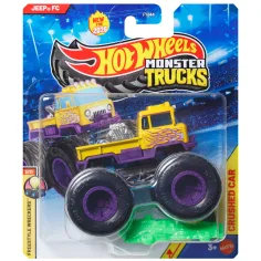 Hot Wheels Monster Trucks: Jeep FC монстер количка 1/64 - Mattel