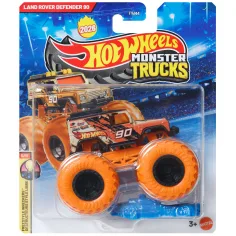 Hot Wheels Monster Trucks: Land Rover Defender количка 1/64 – Mattel