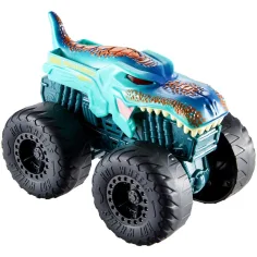 Hot Wheels Monster Trucks: Mega Wrex чудовищен автомобил с светлинни и звукови ефекти 1/43 - Mattel изображение 2