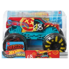 Hot Wheels Monster Trucks Oversized: Demo Derby 1/24 модел на автомобила – Mattel