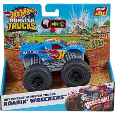 Hot Wheels Monster Trucks Race Ace превозно средство с светлини и звуци 1/43 - Mattel