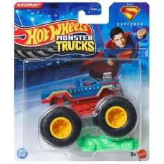 Hot Wheels Monster Trucks: Superman монстер количка 1/64 – Mattel