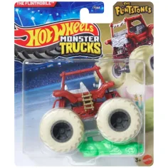 Hot Wheels Monster Trucks: The Flintmobile монстер количка 1/64 – Mattel