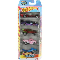 Hot Wheels: Нека да състезаваме 2 комплект малки коли 1/64 - Mattel