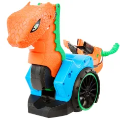 Hot Wheels: Нека да състезаваме дистанционно управление на автомобил с змия и малка кола – Mattel изображение 5