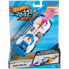 Hot Wheels: Нека да състезаваме Super Twin Mill количка 1/32 - Mattel