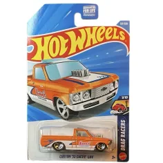 Hot Wheels: Персонализиран '72 Chevy Luv оранжево-бял автомобил 1/64 – Mattel