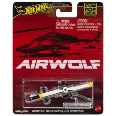 Hot Wheels Поп Култура Airwolf Хеликоптер 1/64 – Mattel