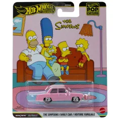 Hot Wheels Поп Култура: Семейният автомобил на Симпсън 1/64 - Mattel изображение 1