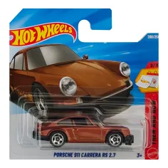 Hot Wheels: Porsche 911 Carrera RS 2.7 кафяво количка 1/64 - Mattel