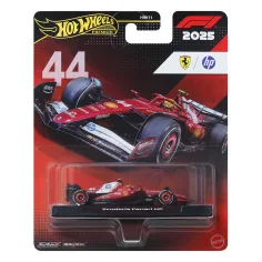 Hot Wheels Premium: Lewis Hamilton Ferrari #44 Формула 1 количка 1/64 - Mattel