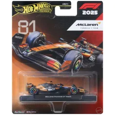 Hot Wheels Premium: McLaren Formula 1 отбор No.:81 количка 1/64 - Mattel