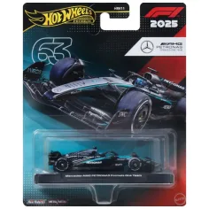 Hot Wheels Premium: Mercedes-AMG Petronas Formula 1 team No.:63 количка 1/64 - Mattel