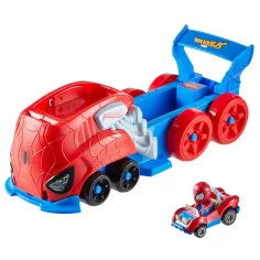 Hot Wheels: RacerVerse Spider-Man изстрелваща писта - Mattel изображение 2