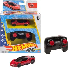 Hot Wheels: RC Ferrari дистанционно управляема кола 1/64 - Mattel
