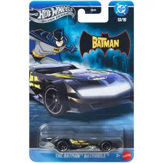 Hot Wheels Silver Series: Батман Батмобил малка кола 1/64 - Mattel