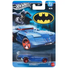 Hot Wheels Silver Series: Батмобил малка кола 1/64 - Mattel