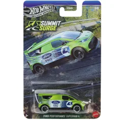 Hot Wheels Silver Series: Ford Performance Supervan 4 зелено количка 1/64 - Mattel