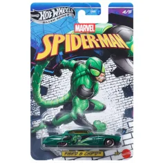 Hot Wheels Silver Series: Marvel Спайдърмен Fish’d & Chip’d количка 1/64 - Mattel